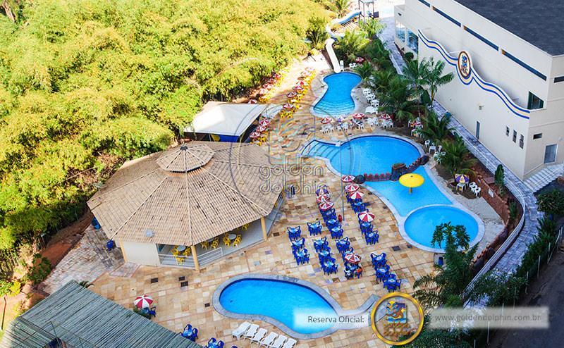 Golden Dolphin Grand Hotel - Flats Caldas Novas Zewnętrze zdjęcie